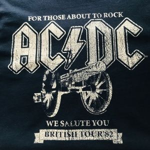 Vintage AC DC concert t-shirt - small